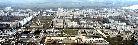 Южноукраинск, панорама