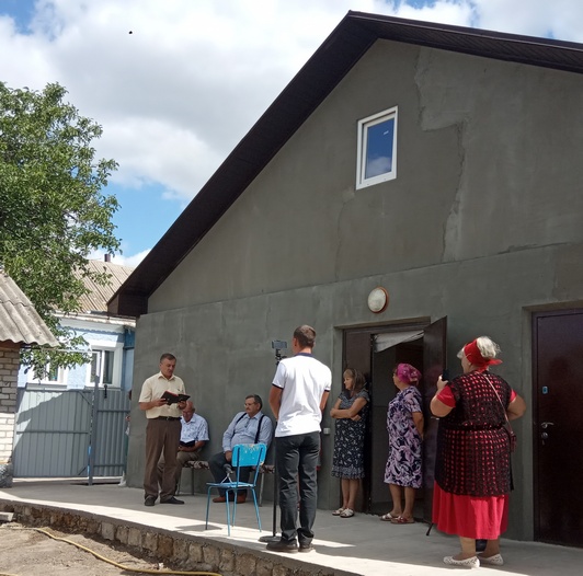 Освящение дома-убежища в Арбузинке Николаевской обл