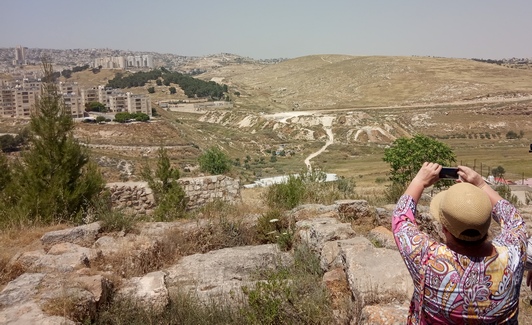 Вид с Елеонской горы на Иерусалим