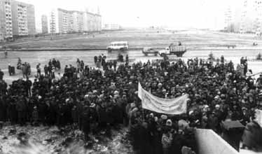 Мітинг в Южноукраїнську, 1988 р